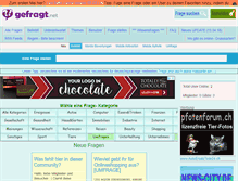 Tablet Screenshot of gefragt.net